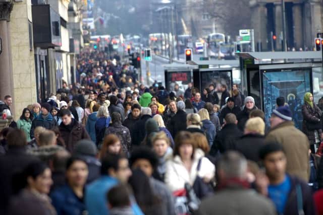 The number of Scots looking for work remains at a record low