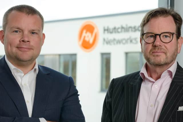 Chief executive Paul Hutchinson (left) and chief operating officer Stephen Heslop. Picture: Iain Robinson.