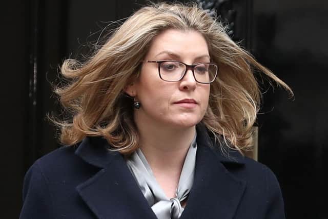 Britain's new defence secretary Penny Mordaunt. Picture: Daniel Leal-Olivas/Getty Images