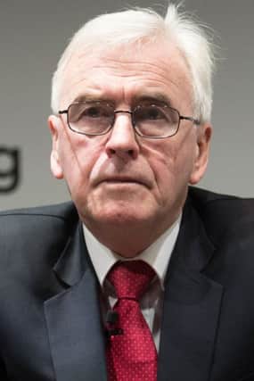 Labour's shadow chancellor John McDonnell. Stefan Rousseau/PA Wire