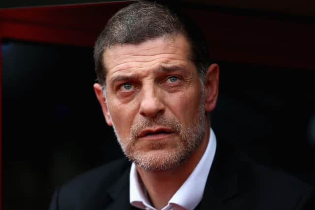 Slaven Bilic was last in British football with West Ham United. Picture: Getty