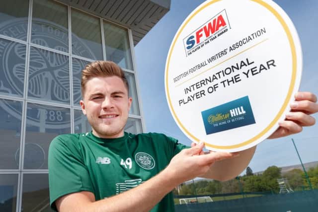 James Forrest has been named Scottish Football Writers Association ,International Player of the Year. Picture: Steve Welsh