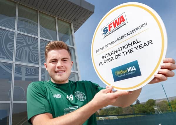 James Forrest has been named Scottish Football Writers Association ,International Player of the Year. Picture: Steve Welsh