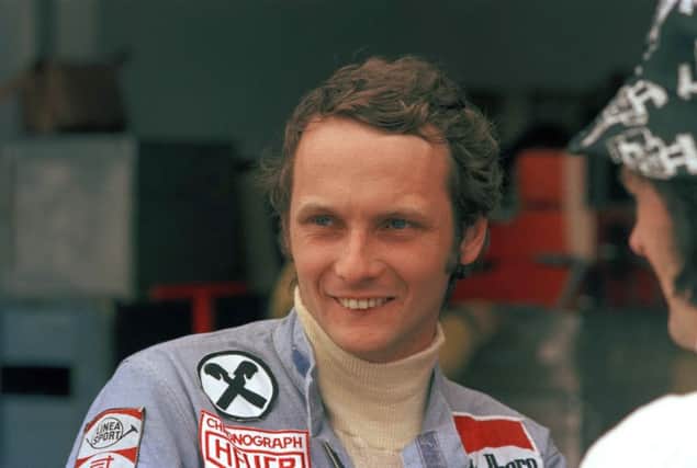 Austrian auto racer Niki Lauda in 1975 (Picture: AP)