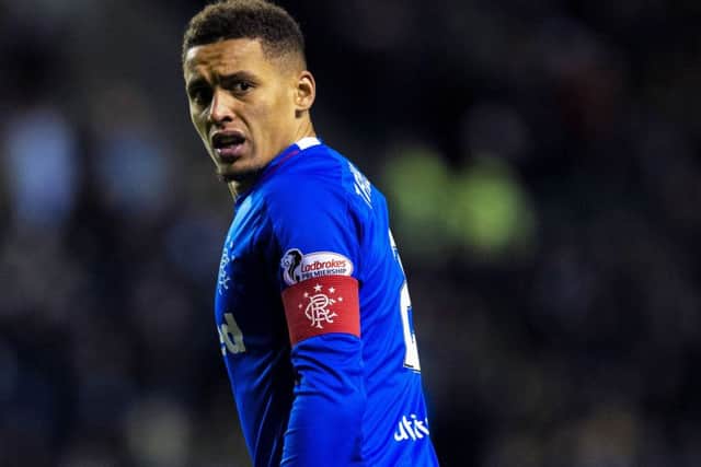 James Tavernier in action for Rangers. Picture: SNS