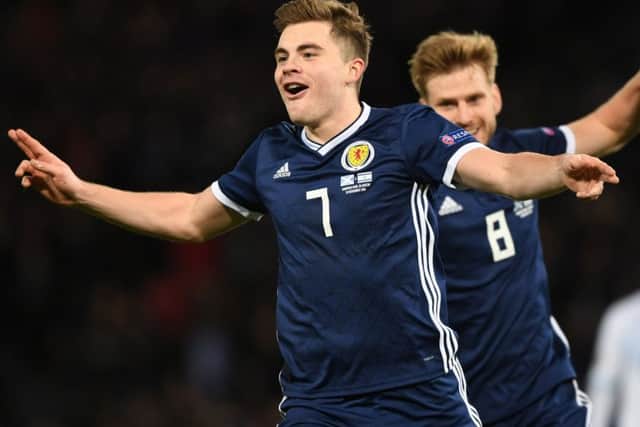 James Forrest has been named the Scottish Football Writers' International Player of the Year. Picture: Craig Foy/SNS