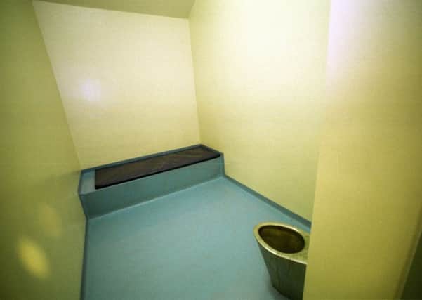 A prison watchdog has issued a warning over the condition of custody cells at a Scottish court. Picture: TSPL