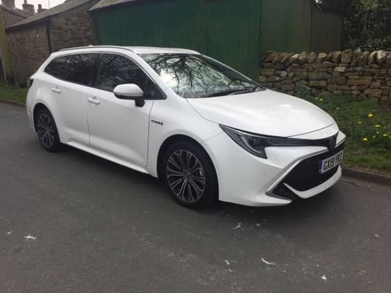 The Toyota Corolla Hybrid Touring Sports
