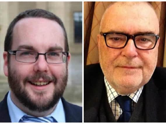 Councillor Gregor Murray (left) and Lord Lewis Moonie have quit their respective parties. Pictures: Twitter/Facebook