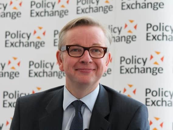 Michael Gove refused to be drawn on whether the UK government would adopt new targets on emissions to deal with climate change.