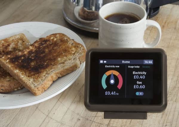 Smart meters are designed to tell people how much energy they are consuming