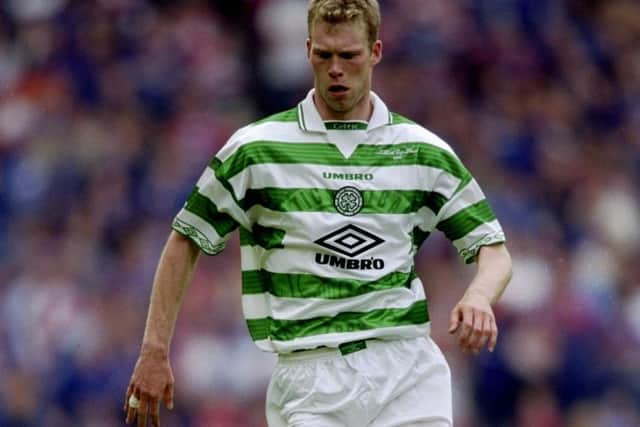 Morten Wieghorst playing for Celtic in the 1999 Scottish Cup final. Picture: Gary M Prior/Allsport