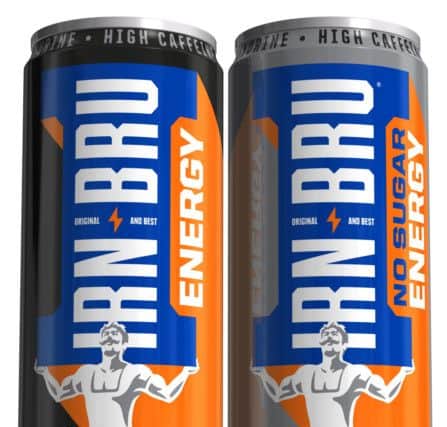 The new product is to be launched this summer. Picture: Irn-Bru/AG Barr