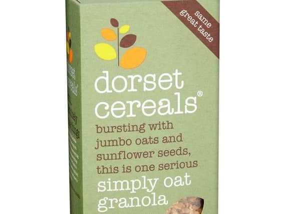 Dorset Simply Oats granola may contain nuts that are not mentioned on the label