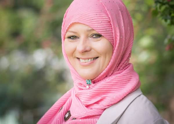 Muslim convert Lauren Booth is a half-sister of Cherie Blair.