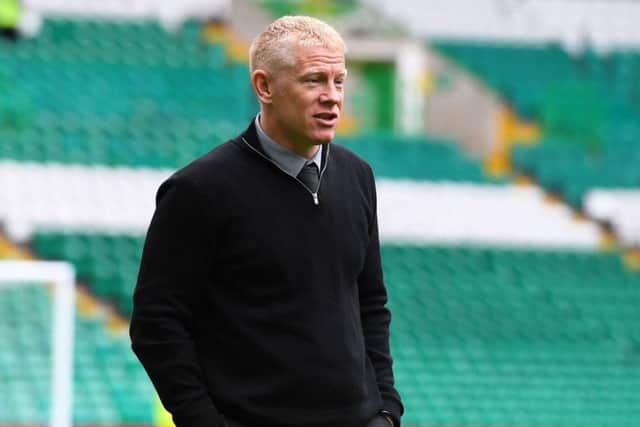 Gary Holt has snapped up out-of-contract Hibs midfielder Marvin Bartley on a three-year deal. Picture: SNS Group