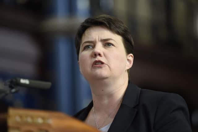 Scottish Tories leader Ruth Davidson