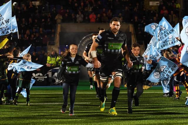 Callum Gibbins is back to captain Glasgow Warriors in the Pro14 semi-final. Picture: SNS