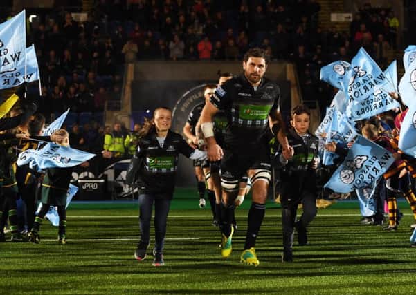 Callum Gibbins is back to captain Glasgow Warriors in the Pro14 semi-final. Picture: SNS