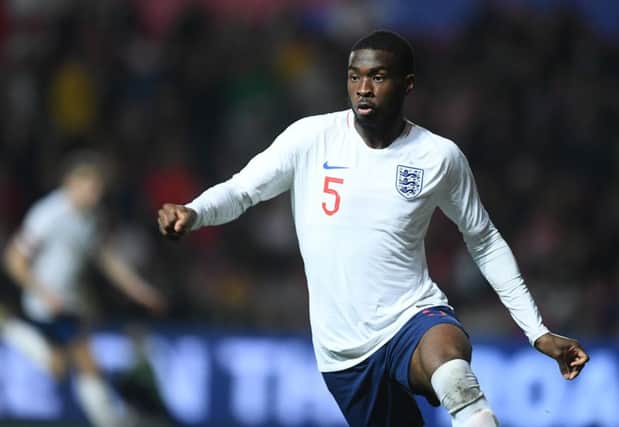Fikayo Tomori playing for England's under-21s. Picture: Getty