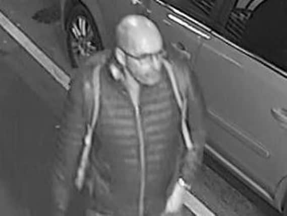 Officers are keen to trace this man. Picture: Police Scotland