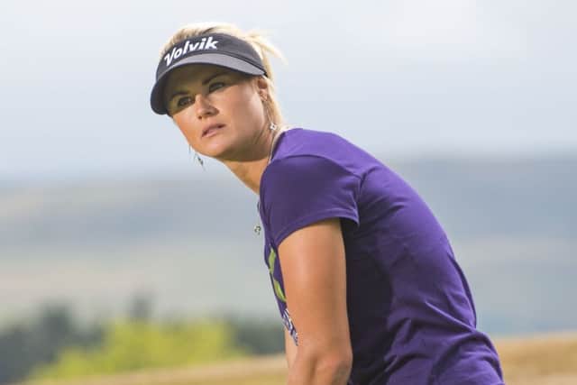 Carly Booth is tied for 15th at the La Reserva de Sotogrande Invitational. Picture: SNS.