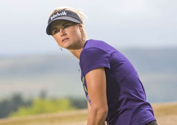 Carly Booth is tied for 15th at the La Reserva de Sotogrande Invitational. Picture: SNS.