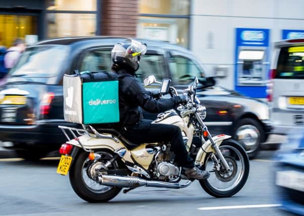 The investment will raise fresh speculation that Deliveroo is eyeing a public offering or sale to a larger company. Picture: John Devlin