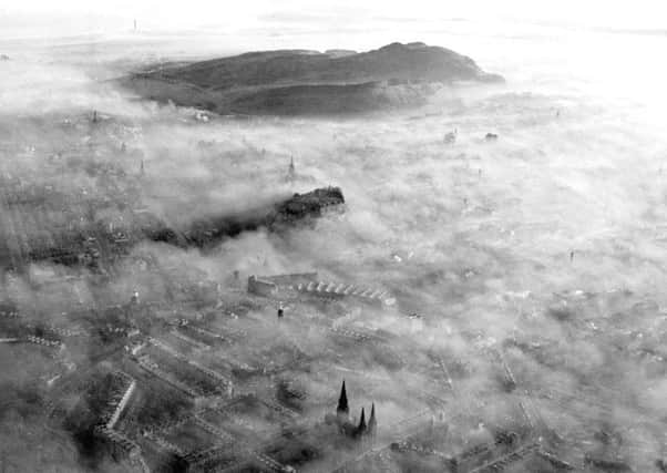 Air pollution is an issue that has long dogged the city known as Auld Reekie as this image from 1969 shows