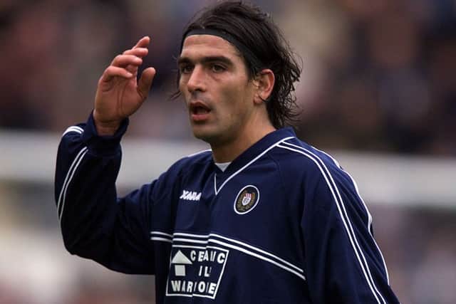 Former Napoli, Monza, Lazio, Brescia, Genoa and Cesena defender who played 37 games in early 2000s before retiring in 2002.
