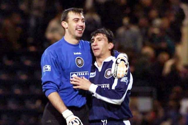 Towering Italian 'keeper played on loan during the 2000/01 season. Made 19 appearances before spells with Napoli, Ancona, Fiorentina, Ivrea, Gallipoli and Canavese. Retired in 2008.