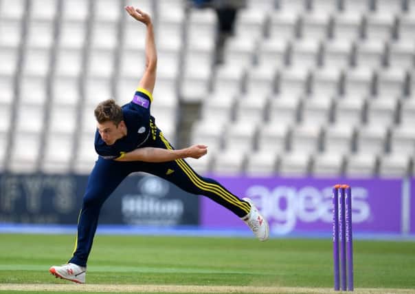 Scotland's Brad Wheal in action for Hampshire. Picture: Harry Trump/Getty Images