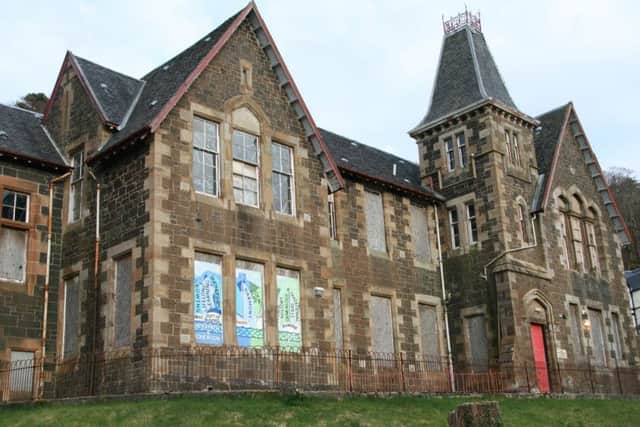 Work has begun to transform a B-listed school building that has lain derelict for 12 years. Picture: contributed.