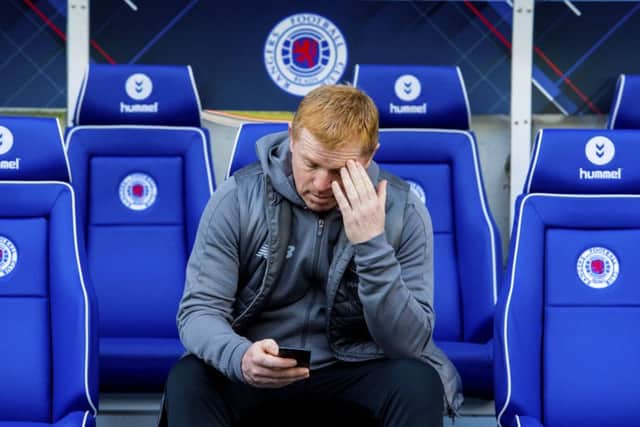 Ibrox defeat is the one blemish on 
Neil Lennon's return to Celtic. Picture: Craig Foy/SNS
