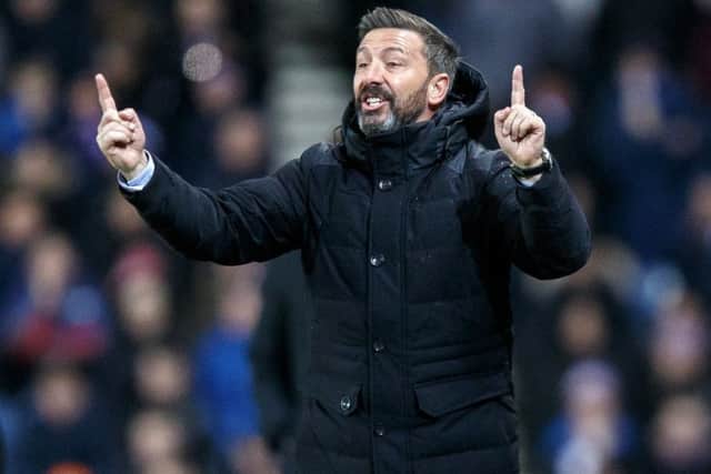 Derek McInnes has said he sees himself as a club manager for the time being. Picture: PA