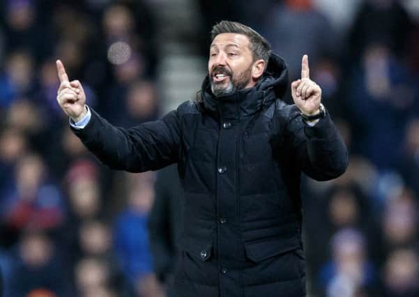Derek McInnes has said he sees himself as a club manager for the time being. Picture: PA