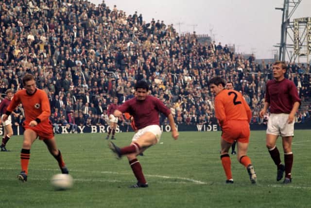 Back in the 1970s, Ernie Winchester played in a Hearts team that couldnt score and couldnt win a trophy.  Photograph: SNS Group