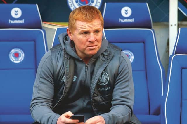 Despite his success, Celtic fans want a bigger name than Neil Lennon in charge. Picture: SNS
