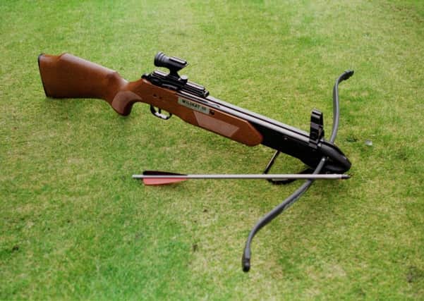 A man was allegedly shot with a crossbow in Bathgate on Thursday. Picture: TSPL