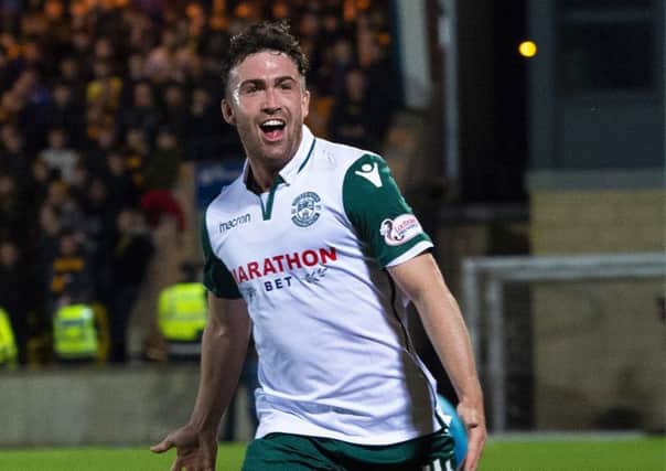 Stevie Mallan's fears about slipping down the pecking order at Hibs have proved unfounded. Picture: SNS.