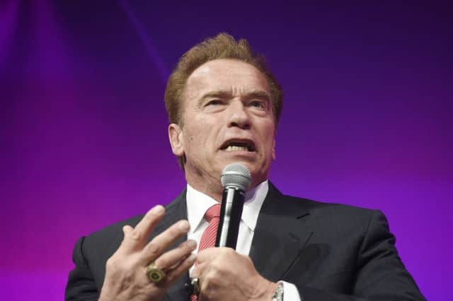 Schwarzenegger, 71, the former governor of California, was in South Africa attending the Arnold Classic Africa sporting event. Picture: TSPL