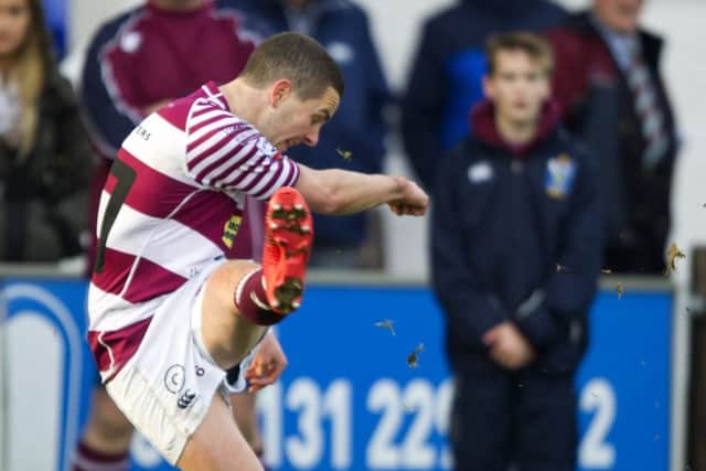 Ali Harris was a key man for Watsonains at the Jed Sevens. Picture: Ian Rutherford