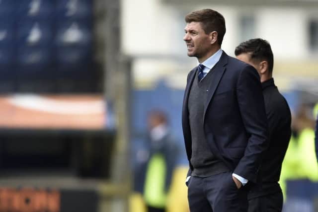 Rangers manager Steven Gerrard confirms an offer has been made for Ryan Kent. Pic: SNS/Rob Casey