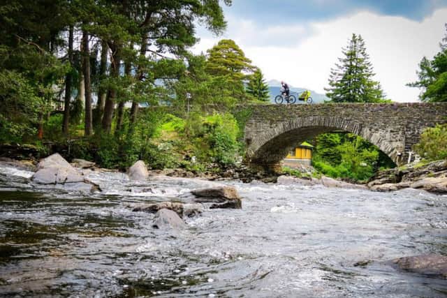 Killin, Aberfoyle, Dunkeld, Dalgety Bay and the Isle of Skye all make appearances in the new video.