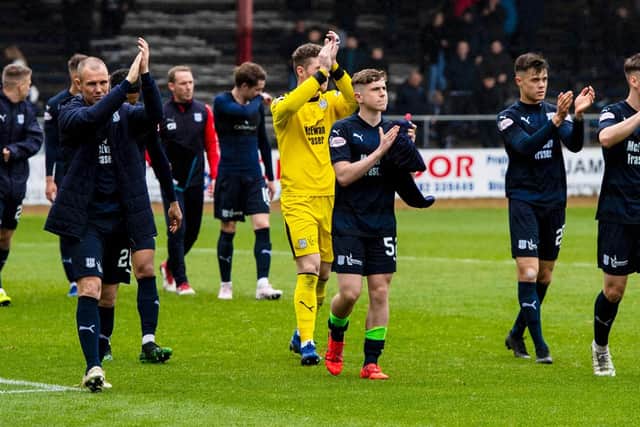 Dundee have confirmed that Elliott Parish, Genseric Kusunga, Martin Woods, Faissal El Bakhtaoui, James Vincent, Seny Dieng, Ryan McGowan, James Horsfield, John OSullivan, Scott Wright, Ethan Robson, Andy Dales and Andreas Hadenius have all left.
