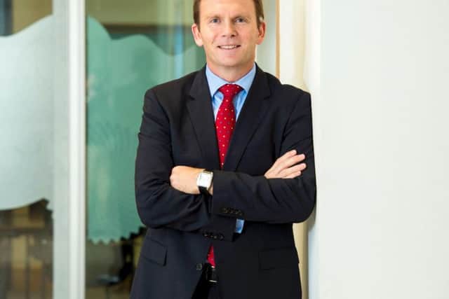 Gavin Opperman, group banking business director at CYBG, cites the huge adoption of tech by SMEs. Picture: Alan Harvey