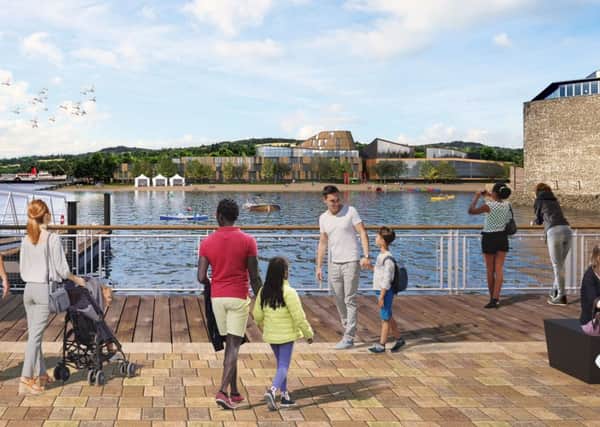 The proposals include a 60-bedroom apart-hotel, a craft brewery, boat house, leisure centre and restaurants. Picture: PA