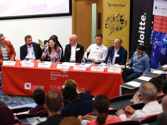 The Scotsman's 2018 fintech event at the University of Strathclyde. Picture: John Devlin