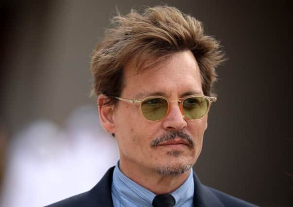 Hollywood actor Johnny Depp. Picture: Patrick Baz
