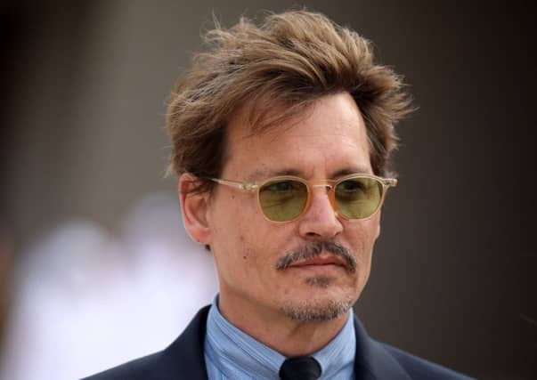 Hollywood actor Johnny Depp. Picture: Patrick Baz